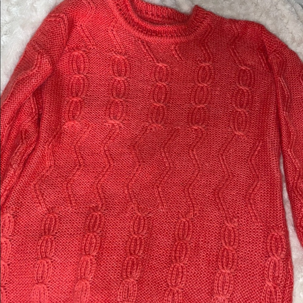 🔥Gorgeous peach mohair sweater🔥